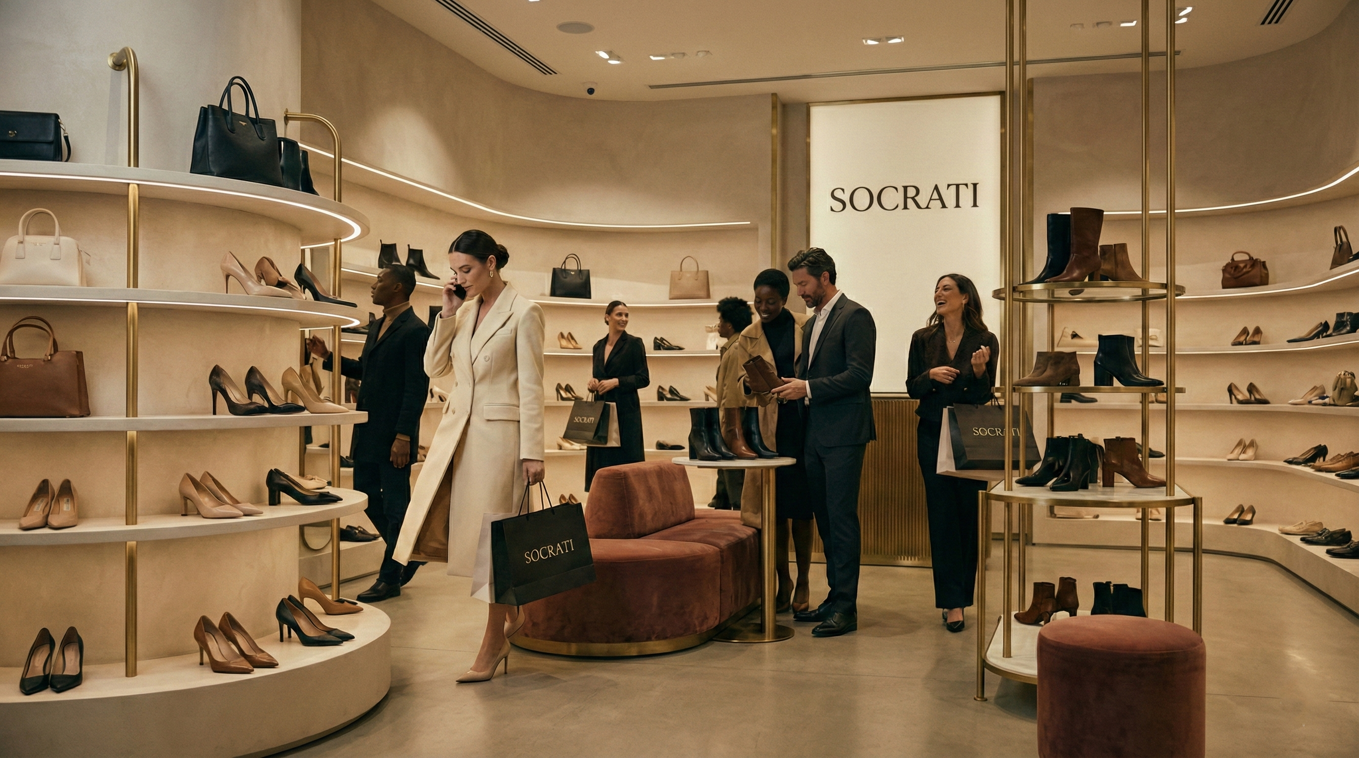 Stylish Shoppers at Socrati